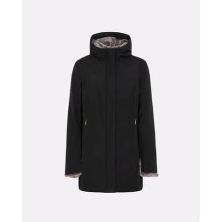 Vrouwenjas Suns Marmolada bont zwart