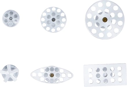 BGS Uitdeukpads voor BGS 865 6 delig