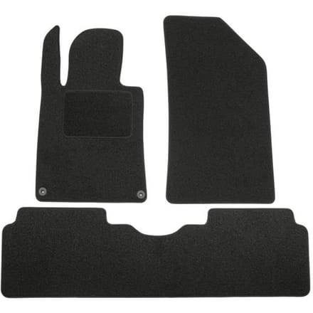 Tapis de sol - Peugeot - 508 - Velours noir - 4 pièces - Ajustement précis