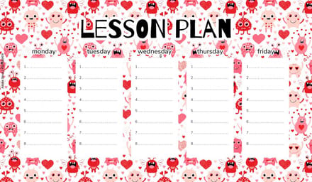 Wallvy - Magnetische Lesplan - 45x26cm - Makkelijk Schoon te Vegen - Persoonlijke Aanpassing