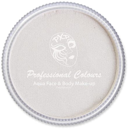 Aqua face & body paint Pearl White 30 gram