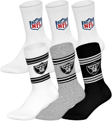 NFL Sokken NFL 6Pack Crew Socks Set van 6