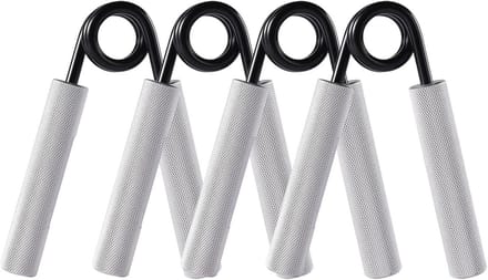 Onderarmtrainer en gripkrachtset - 4-pack met 50-200 kg weerstand