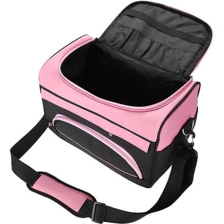 Grote Capaciteit Pro Kappers Haarapparatuur Salon Tool Draagtas Reisopslag Roze pink