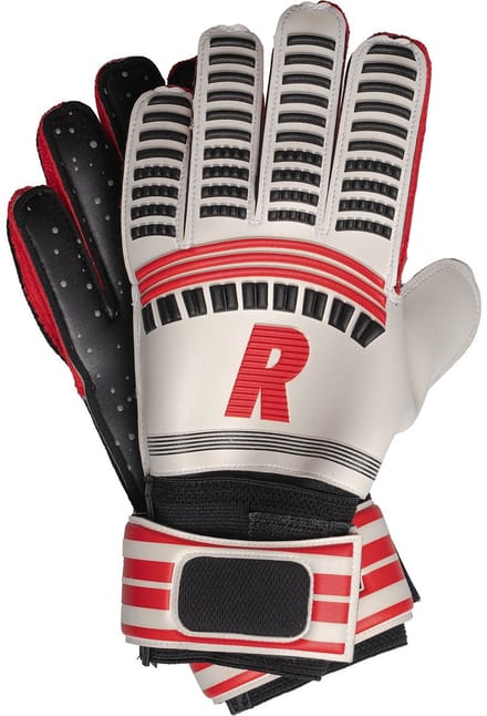 Real Power Keepershandschoenen Kinderen - Wit / Zwart / Rood | Maat: 6