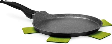 EcoEnergy Crêpe Pan met Thermochrome Technologie, Zwart