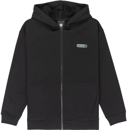 Element Capsule Rain Sweatshirt Met Rits Zwart 12 Years Jongen