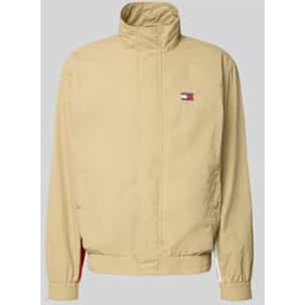 regular fit blouson met gestikt logo