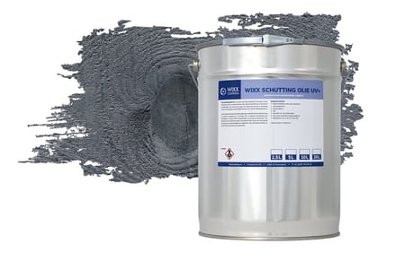 Wixx Schuttingolie UV+ - 1L - Antraciet