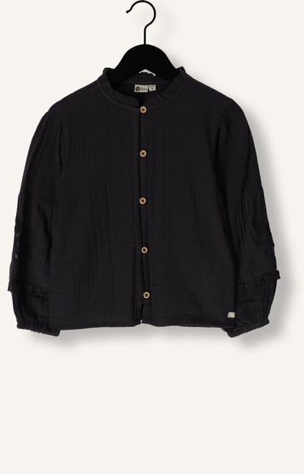 Daily7 - Shirt Longsleeve Lace - Phantom - Maat 92