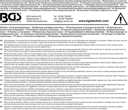 BGS Dopsleuteldop zeskant 1/4 4,5 mm