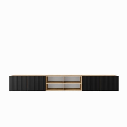 TV-kast Mio IV 300 (3x100) cm (artisan + zwart)