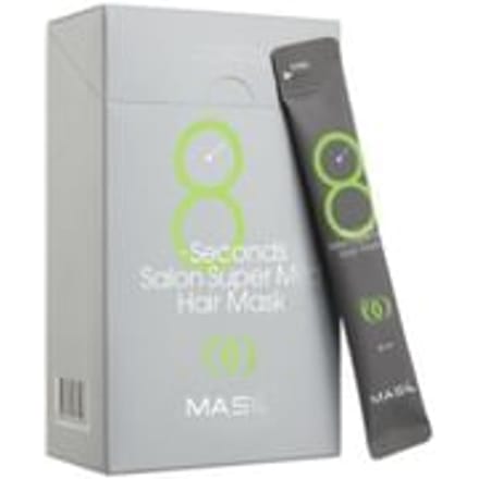 Masque capillaire Super Doux 8 Secondes Salon Masil 8ml 20 pièces | Traitement Capillaire Intensif Rapide aux Acides Aminés pour Cheveux Abîmés