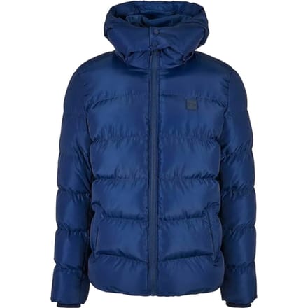 Urban Classic Hodded Puffer Jas Vrouwen Blauw