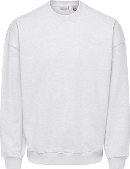 ONLY&SONS - ONSLUCAS OVZ LS CREW SWEAT - Heren - Sweaters