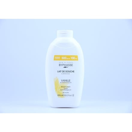 Douchegel - BYPHASSE - Vanille Caresse - 600 ml - Unisex