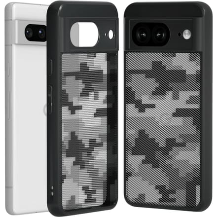 Mocaa Google Pixel 8a Shockproof Camo Hoesje Zwart