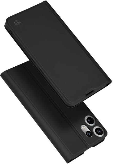 Hoesje geschikt voor Nothing CMF Phone 2 Pro - Techsuit Magskin Book Wallet Case - Zwart