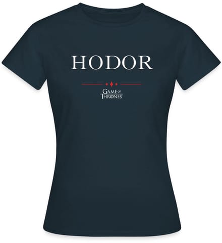 Game Of Thrones Hodor T-Shirt Dames