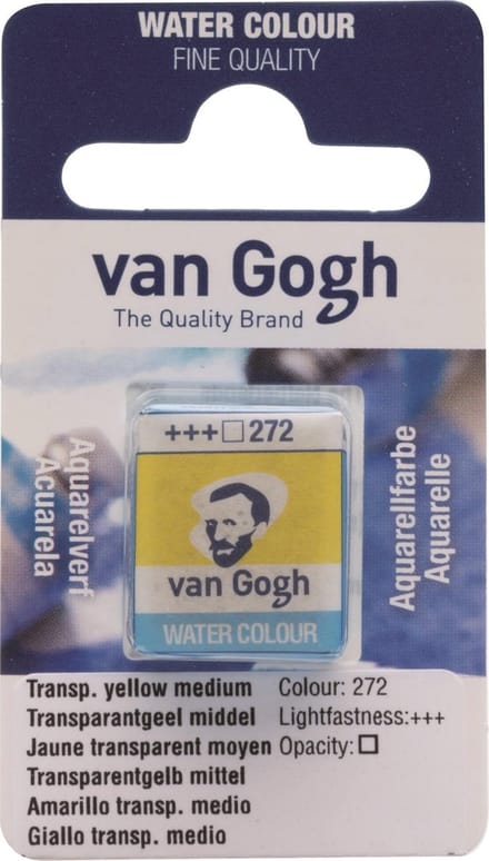 Aquarelverf - 272 Transparantgeel Middel - van Gogh - Napje