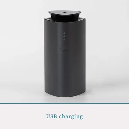 Archi Auto Diffuser – Luchtverfrisser auto - Draadloze Aroma Diffuser met USB Opladen – Luchtverfrisser en Aromatherapie - Zwart
