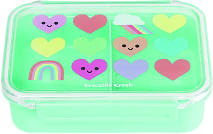 Crocodile Creek | Bento Brooddoos - Hartjes & Regenbogen
