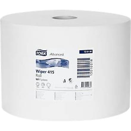 Multifunctionele papieren poetsdoek TORK® Advanced 415 geperforeerd