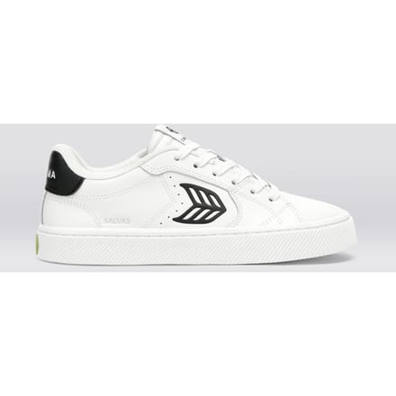 Cariuma Salvas Leather White Black Logo Größe: 41 | Trainers Outlet | Unisex | Schwarz