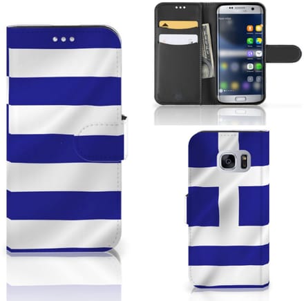 Samsung Galaxy S7 Bookstyle Case Griekenland