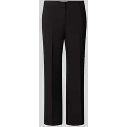 Wide fit stoffen broek met viscose Model 'Olessa'