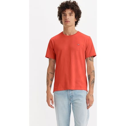 Levi's Ss Basic T-shirt Red Maat: S | Basic T-Shirts Outlet | Heren | Rood