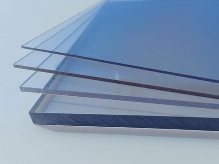 Polycarbonaat Plaat - UV-beschermd Glas - Beglazing Op Maat - Dubbele UV-beschermlaag - 80 x 40 cm - Transparant