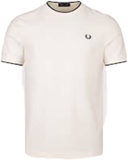 Fred Perry Trim Detail Crepe Pique T-Shirt