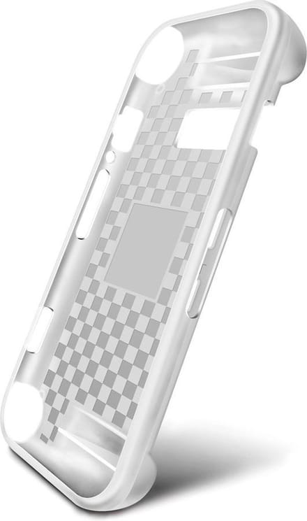 By Qubix - Geschikt voor Nintendo Switch - TPU Case - Wit