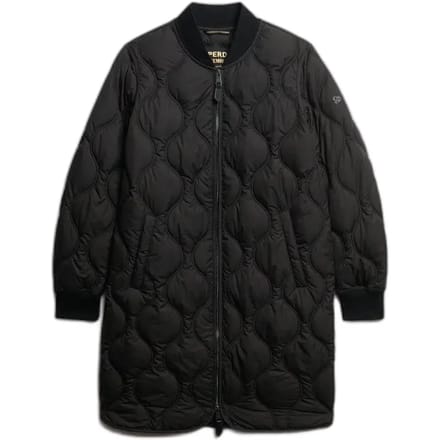 Superdry - Lange Gewatteerde Liner Jas - Dames - Gewatteerde jassen
