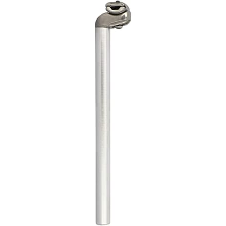 Ergotec Aluminium Zadelpen Zilver 350 mm / 26.0 mm