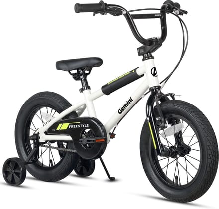 Kinderfiets - Loopfiets - Leren Fietsen - Met Stabilisatoren - 12-16 Inch - Wit