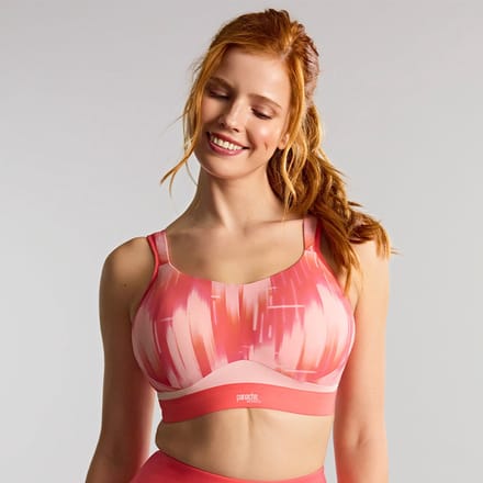 Panache - Boundless Voorgevormde Sport BH - Pink Abstract - 85E