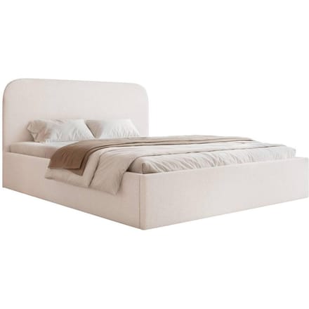 Bedframe Fia 140x200 chenille met opbergruimte | NADUVI Collection