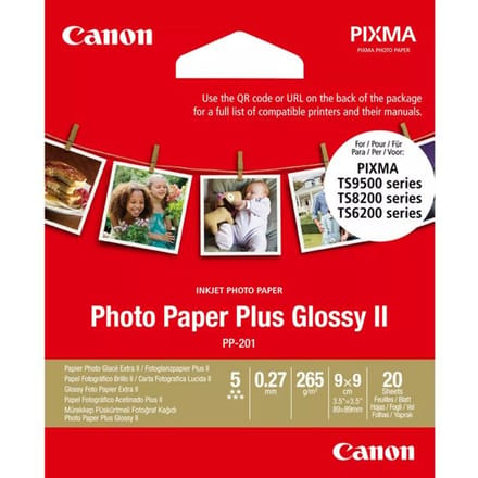 Canon Papier PP-201 / 2311B070 Glossy 9x9cm - 20 sheets