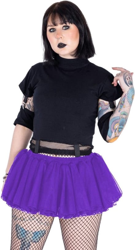 Poizen Industries - Cala Mini Tutu - Paars