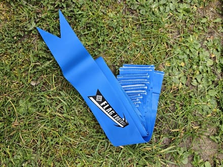 Franklin 5-a-side FLAG football set - wit / blauw