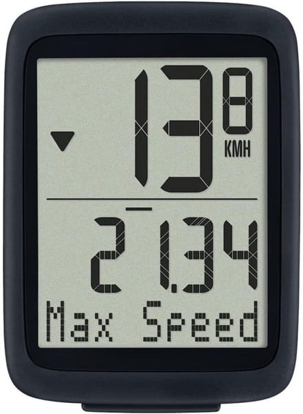 CRLYN® Kilometerteller Fiets - Snelheidsmeter - Fietscomputer Draadloos - Zwart