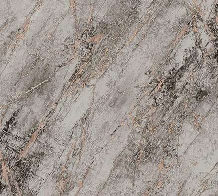 MARMER BEHANG | industrieel - Grijs Zwart Goud - A.S. Création Elements 2