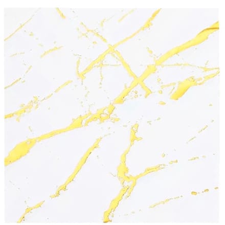Servetten – Marble Wit/Goud – 20 stuks – Feest & Tafel Decoratie