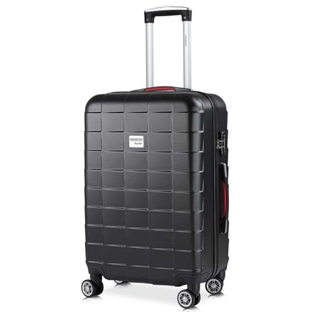 Monzana Exopack hardcase koffer zwart 67x44x28cm