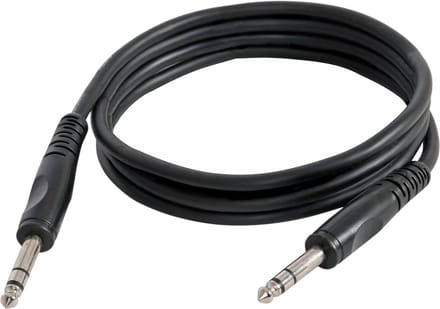 Devine JACS/1.5 signaalkabel 6.3 mm TRS jack-jack 1.5 meter