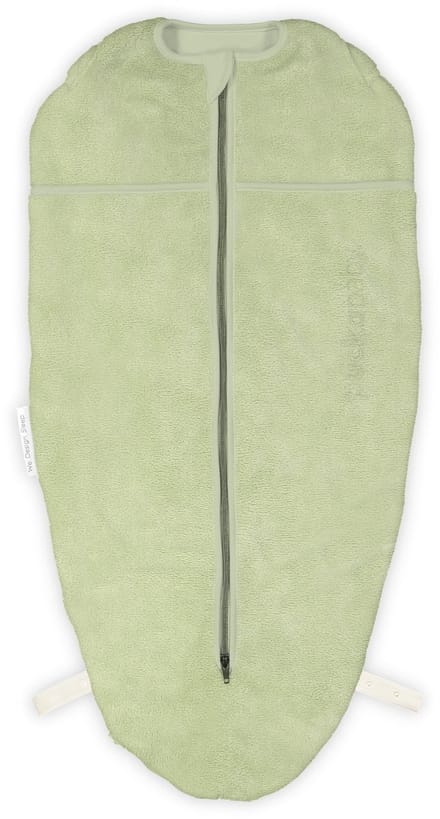 Puckababy Original Mini Inbakerslaapzak (3-6m) - Teddy Winter - Olive
