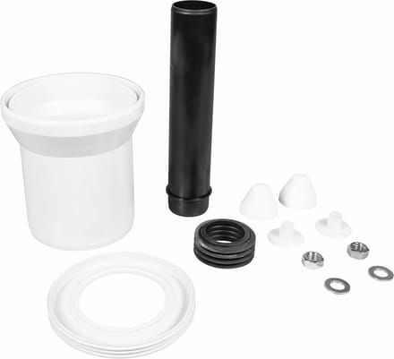 Aansluitset voor Wandcloset - Universele WC Aansluiting