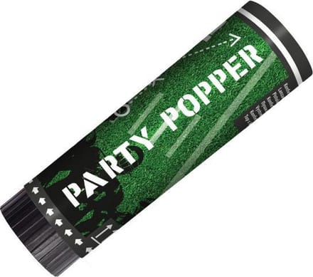Amscan Partypopper Touchdown! 15 Cm Papier Groen 2 Stuks